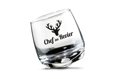 Produktbild von Wackelglas Chef im Revier 2er-Set im Geschenkkarton