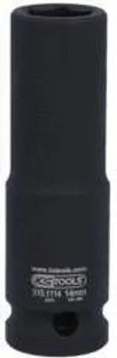 Produktbild von KS Tools 515.1114, Steckschlüsselbuchse, Schwarz, 1 Kopf/Köpfe, 1/2", Metrisch, 14 mm
