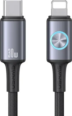 Immagine prodotto di Kabel Usams Huan Series Sj753 30W Usb-C  Do Lightning 1,2 M Tarnish