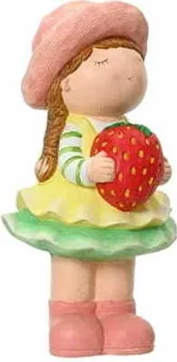 Immagine prodotto di Figura decorativa da giardino di ragazza con fragola 45 cm