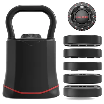 Image de Kettlebell réglable 6 en 1 pour l'entraînement à domicile