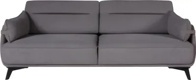 Produktbild von Polstersofa Dreisitzgarnitur Dreisitzer 3er-Sofa Dreisitzcouch Sofa Grau