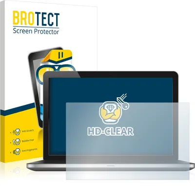 Produktbild von 2x Schutzfolie für Standardgrößen mit 33.8 cm (13.3 Zoll) Displays 270 x 203 mm BROTECT Displayschutz Display Schutz Folie Klar Transparent