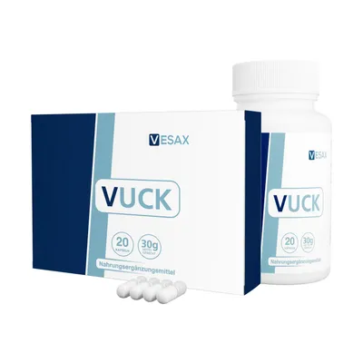 Produktbild von Vuck | mit Maca | Zink | Citrullin | l Arginin | Traubenkernextrakt