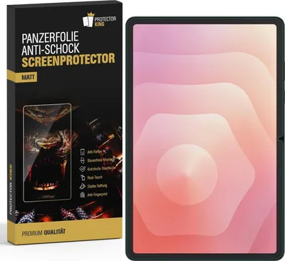 Produktbild von 4x Panzerfolie Samsung Galaxy Tab A11 Plus Anti-Shock anti-reflex matt entspiegelt Displayschutz Schutzfolie Screen-Protector