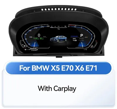 Obrázok produktu pre Digitálny kokpit, 12,3-palcový displej, rozlíšenie 1920 x 720, s funkciou CarPlay
