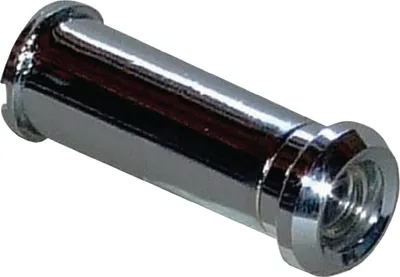 Produktbild von BMB Türspion Blickfeld 160 Grad Kunststofflinse Messing verchromt für Türstärken 35-60mm - 8430036
