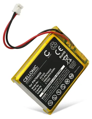 Image de CELLONIC 1x Batterie pour Éclairage / Lampe de poche Compatible avec Fatboy Edison the Petit, Transloetje, LED Table Lamp Edison, PN704050 - (1600mAh, 3.7V)