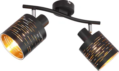 Obrázek produktu pro GLOBO 15342-2, Černá, Kov, Plast, IP20, I, E14, LED