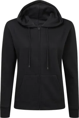 Produktbild von SG SG29F | Ladies' Zip Hoody - Kapuzensweatjacke für Damen - Farbe: Black - Größe: M