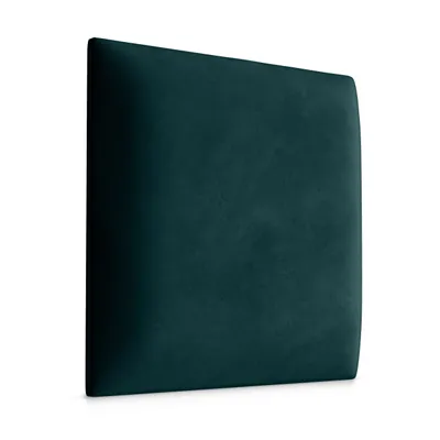 Produktbild von Muralo Polsterpaneel WANDKISSEN Wandpolster Bettkopfteil Wandpaneel Türkis 40 cm x 40 cm
