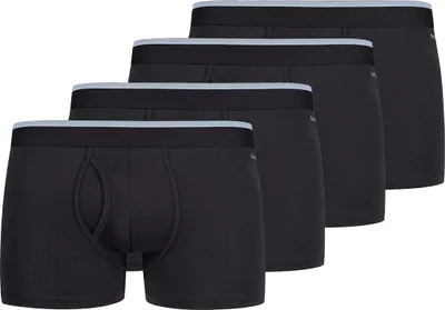 Produktbild von Skiny 4er Pack Basic Retro Short / Pant Körpernah geschnittene Pants, Mit praktischer Eingrifföffnung, Angenehme Passform