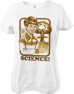 Produktbild von Science! Girly Tee - Small - White