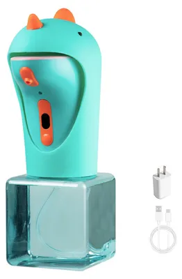 Produktbild von Automatischer Schaumseifenspender in Entenform, berührungslos, schnelle Dosierung (0,25 Sekunden), wiederaufladbar