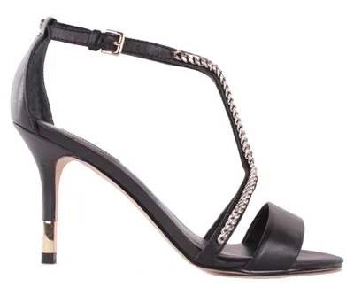 Produktbild von GUESS Damen Pumps Highheels Stilettos Riemchenpumps Schwarz #644