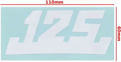 Immagine prodotto di Wsk 125 Adesivo