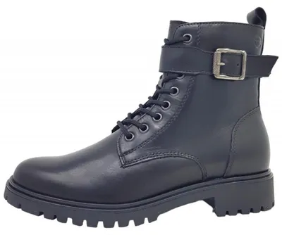 Image de Tamaris - Bottines à lacets, noires, pour le quotidien