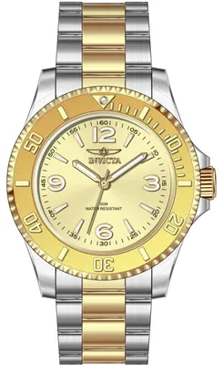 Immagine prodotto di Invicta Specialty 69725 Orologio da uomo - Movimento al quarzo - Acciaio con quadrante dorato - 40 mm