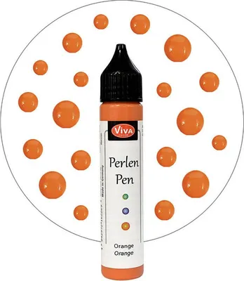 Obrázek produktu pro Viva Decor 116230001 ViVA DECOR Perlen Pen, 28 ml, oranžová