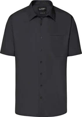 Produktbild von Men's Business Shirt Short-Sleeved black, Gr. L