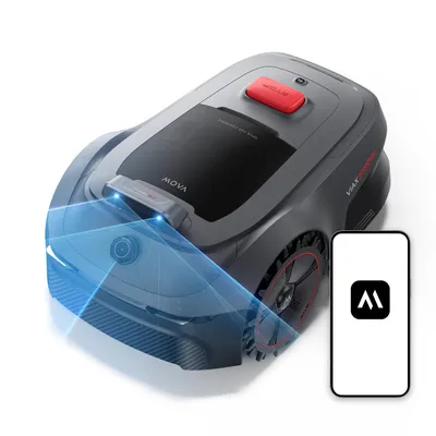 Produktbild von MOVA ViAX 500 Mähroboter ohne Begrenzungskabel, 360° LiDAR + KI Navigation, UltraEyes™ 2.0, automatische Kartierung, bis 500 m²
