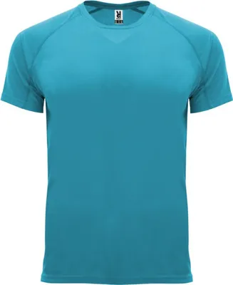 Produktbild von Roly - "Bahrain" T-Shirt für Herren - Sport kurzärmlig PF4339 (L) (Türkis)