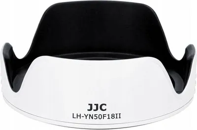 Zdjęcie produktu dla JJC LH-YN50F18II, Okrągły, ABS, Aluminium, Biały, 22 g