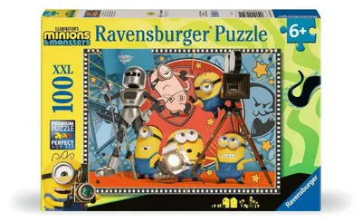 Image de Puzzle pour enfants Ravensburger XXL « Minions 3 », 100 pièces, 12004351