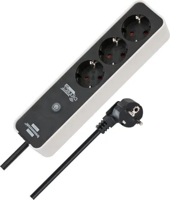 Produktbild von brennenstuhl Connect WiFi Steckdosenleiste "Ecolor" 3-fach