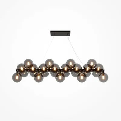 Produktbild von Maytoni Pendelleuchte Dallas Schwarz, 25xG9, exkl. Leuchtmittel