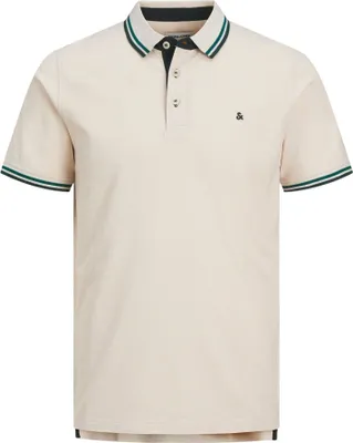 Immagine prodotto di JACK & JONES polo manica corta tinta unita JJEPAULOS piqué di cotone taglia: M