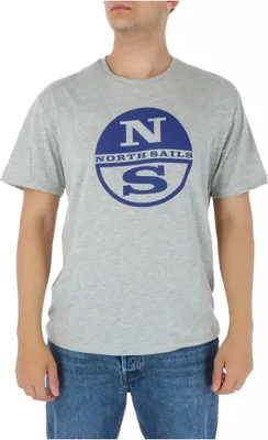 Immagine prodotto di T-shirt NORTH SAILS da uomo in cotone grigio GR68623 - Taglia: XL