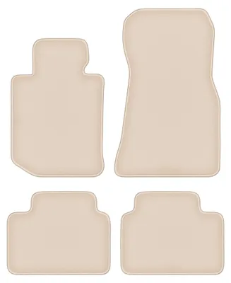 Productafbeelding van Velours automatten voor BMW 4 G26 2021-2022 (coupé) – 4-delig, beige, op maat – Wielganizator FORTUNA