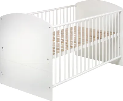 Produktbild von Schardt Kombi-Kinderbett 70x140 cm Classic White inklusive Umbaukit