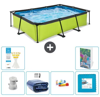 Zdjęcie produktu dla Basen Exit, prostokątny – 300 x 200 x 65 cm – 7 elementów  S229
