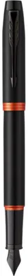 Image de Parker IM Vibrant Rings stylo-plume Système de remplissage cartouche Noir, Orange 1 pièce(s)