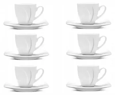 Produktbild von Lubiana Celebration Kaffeetassen-Set 6 Stück 200ml Porzellan