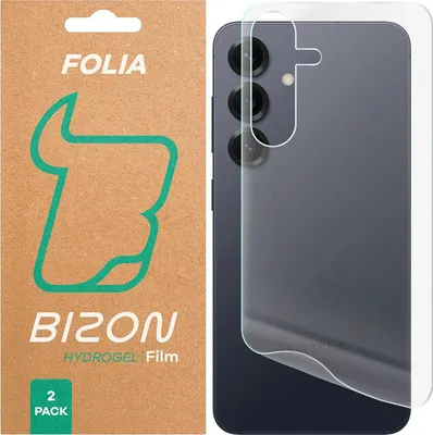 Produktbild von Bizon Glas Hydrogel Rückenschutzfolie Samsung Galaxy S25 [2 PACK]