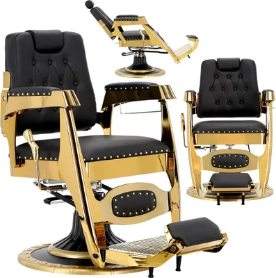 Productafbeelding van Hydraulische kappersstoel voor een barbershop in een kapsalon Cassus Barberking