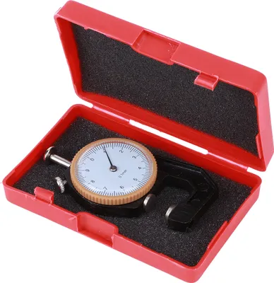 Obrázok produktu pre Meradlo hrúbky, meradlo hrúbky s plochou hlavou, meradlo hrúbky 0-10 mm, presné meradlo hrúbky, meracie nástroje
