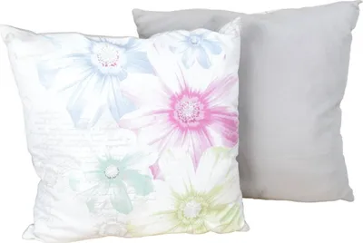 Produktbild von Kissen von GÖZZE Taupe, Altrosa oder Multicolor 40x40 cm Blumenmuster