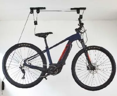 Obrázok produktu pre PGH Zdvihák na bicykel pre 1 bicykel Príslušenstvo z kovu v čiernej farbe