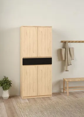 Obrázek produktu pro Botník Naia Jackson Hickory černý matný
