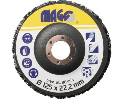 Obrázek produktu pro Brusný kotouč 125x22,2 mm, porézní