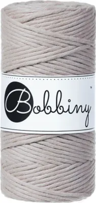 Zdjęcie produktu dla Bobbiny Macrame Cord 3 mm 100 m Pearl Sznurek