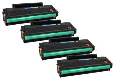 Produktbild von vhbw 4x Toner kompatibel mit Pantum P 2200 Series, 2500, 2502 W, 2500 W, 2207, 2200 Drucker - Kompatible Tonerkartuschen, Schwarz