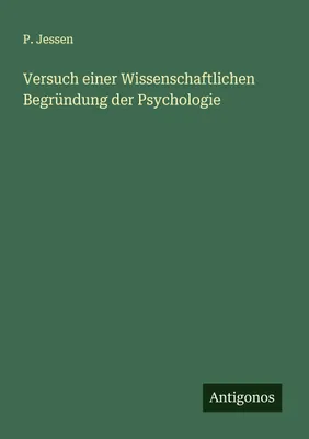 Produktbild von Versuch einer Wissenschaftlichen Begründung der Psychologie