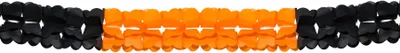 Obrázok produktu pre Dekorácia na halloweensku párty čierno-oranžová 400x14,5cm - jedna veľkosť pre všetkých