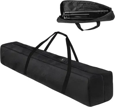 Productafbeelding van Draagbare waterdichte opbergtas voor tentstokken en lichtstandaarden, 150 x 20 cm, ideaal voor campingaccessoires en outdoor gebruik