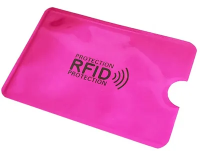 Zdjęcie produktu dla Go Go Gadget – Ochrona przed kradzieżą tożsamości – Etui RFID – Ochrona paszportu – Zestaw 10 sztuk – Różowy